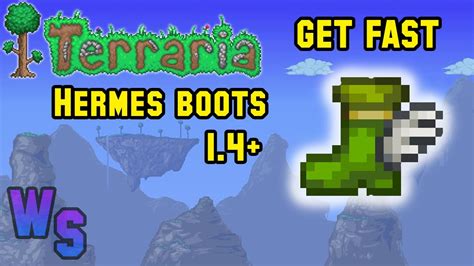 where to find hermes boots terraria